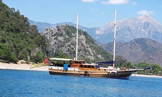 Weekly Gulet Cabin Charter with A.C included Full Board (Kemer-Kekova-Kemer)