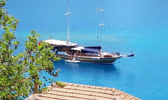 Weekly Gulet Cabin Charter with A.C included Full Board (Kemer-Kekova-Kemer)