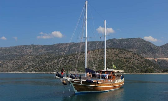 Weekly Gulet Cabin Charter with A.C included Full Board (Fethiye-Göcek-Fethiye)