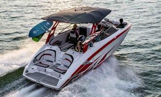 Yamaha 242X Wake Boat in Saint Pete Beach, FL, for the price of Jet-Ski as low as $150 per hour ! Tax Included! Unbeatable Deal for Luxury Top of the Line and Fastest Jet Boat!