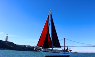 Charter 47ft  or 35ft Vintage Sailboat In Lisboa, Portugal