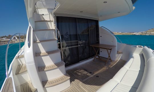 Princess 42- Stef Luxury Boating Charter in Greece