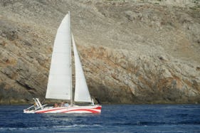 Private Charter 37' Ukelele Sailboat in Fornells