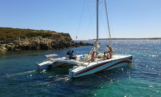 Private Charter 37' Ukelele Sailboat in Fornells