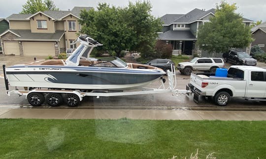 2020 Centurion WakeSurf Boat at Possum Kingdom