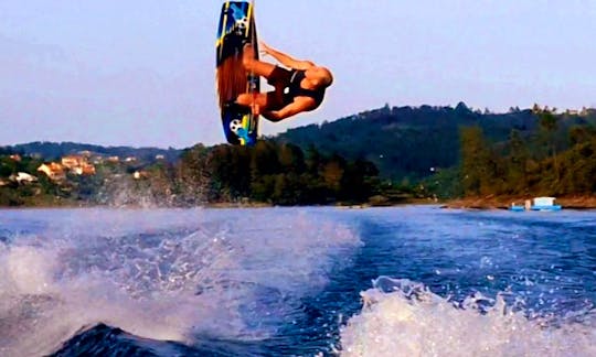 Enjoy Wake Lessons and Boat Rentals at Castelo de Bode Lake, Portugal