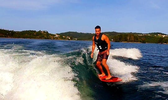 Enjoy Wake Lessons and Boat Rentals at Castelo de Bode Lake, Portugal