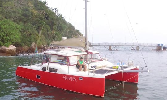 Charter Praia 34 Sailing Catamaran in Angra dos Reis or Paraty