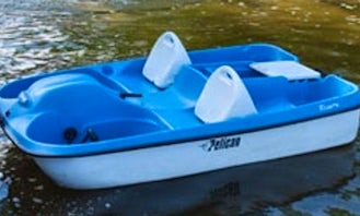 Rent a Pelican Paddleboat for 4 in Bruce Mines
