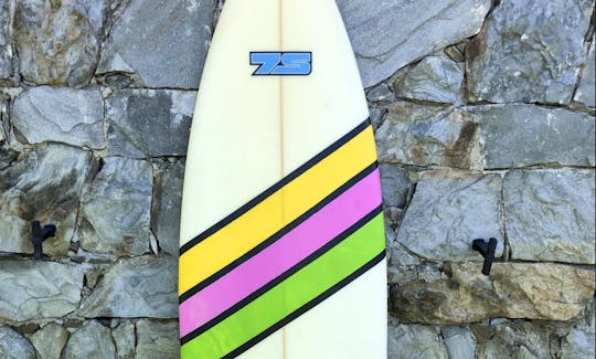 Rent a Fish Surfboard 7S in Levanto