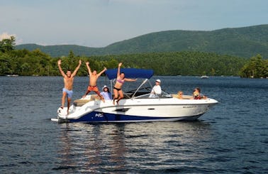 23ft Sea Ray Bowrider Boat Rental in Holderness, New Hampshire
