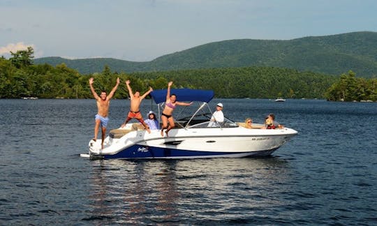 23ft Sea Ray Bowrider Boat Rental in Holderness, New Hampshire