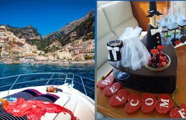 Proposal Day On Board in Positano, Italy