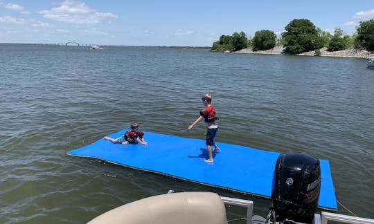 A floating mat when we're at the beach