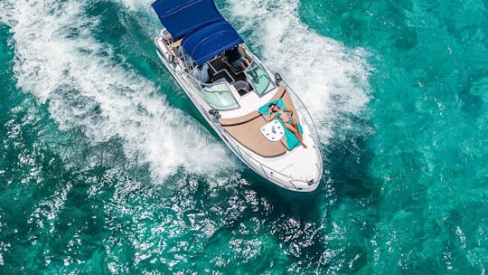 Lindo livro Sea Ray Sundancer de 29 pés, 6 horas de margaritas grátis