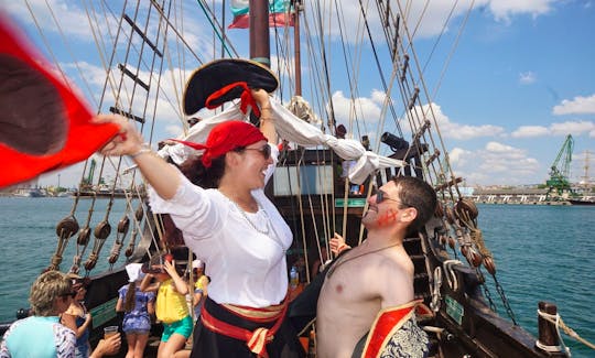 Pirate Ship Tour in Varna coast