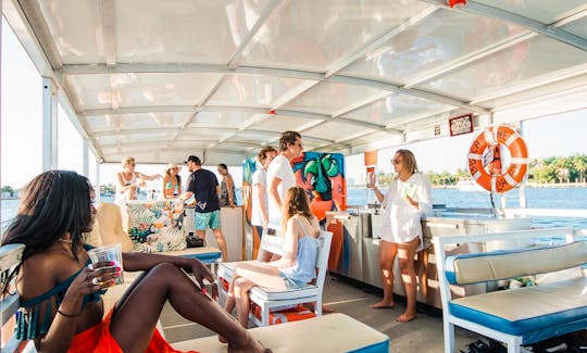 45' Fun Party Boat In Miami -40 Passengers Max -Everything Included -Very Clean-