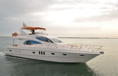 Most Luxurious 68ft Yacht Rental in Dubai FROM US