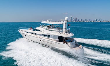 Rent a Luxury Yachting Experience! 64' FairLine in Hallandale Beach, Florida