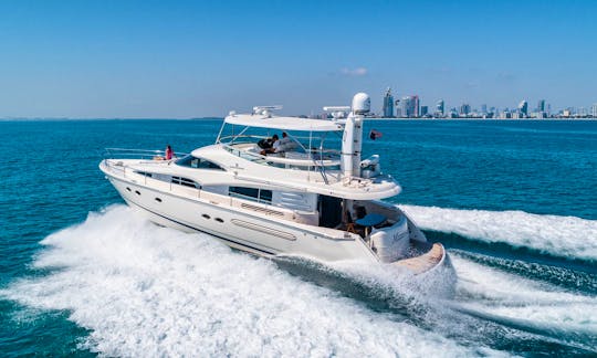 64' FairLine in Hallandale Beach, Florida - Rent a Luxury Yachting Experience!