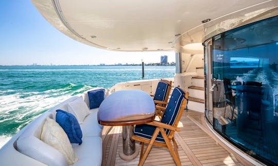 64' FairLine in Hallandale Beach, Florida - Rent a Luxury Yachting Experience!
