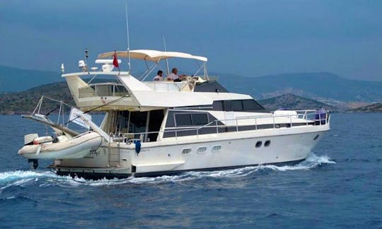 Guy Couach 1601 Motor Yacht for Charter for 6 Guests in Muğla, Turkey