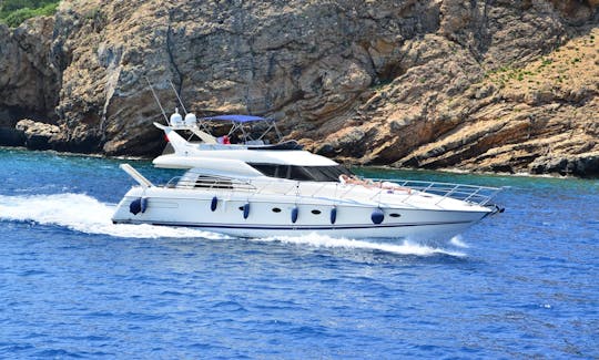 65' Dream of Angel Power Mega Yacht Charter in Mugla