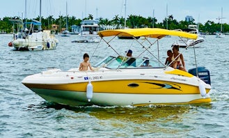 Hurricane 20ft Boat Rental in Dania Beach Florida