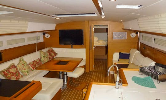 Sail the Chesapeake Bay, Atlantic Coast or the Caribbean Islands in style! Charter this Jeanneau Sun Odyssey 509