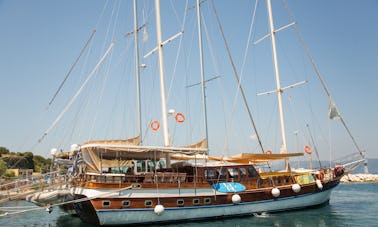 Charter 85' Custom Sailing Gulet From Kontokali, Greece!