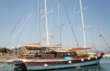 Charter 85' Custom Sailing Gulet From Kontokali, Greece!
