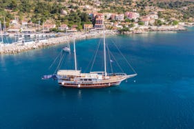 79' Custom Gulet Sailing Charter in Zakinthos, Greece!
