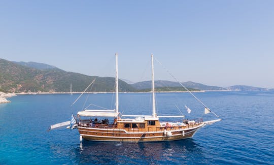 Charter the 76' Sailing Gulet in Lefkas