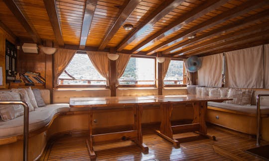 Charter the 76' Sailing Gulet in Lefkas