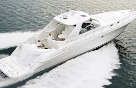 60ft TOP RATED SEA RAY YACHT!! CAPTAIN, FUEL & CLEANING INCLUDED