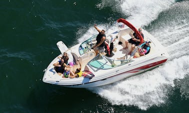 Sport Boat on Lake Hartwell with Tube, Skis and wakeboard included