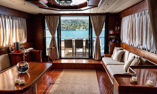 Maiora 78 Power Mega Yacht Charter in Mugla, Turkey