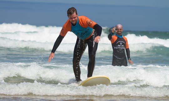 Surf Lessons in Carvoeiro, Faro