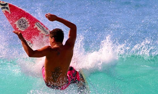 Custom Made Surfboards for Rent in Tortola, British Virgin Islands