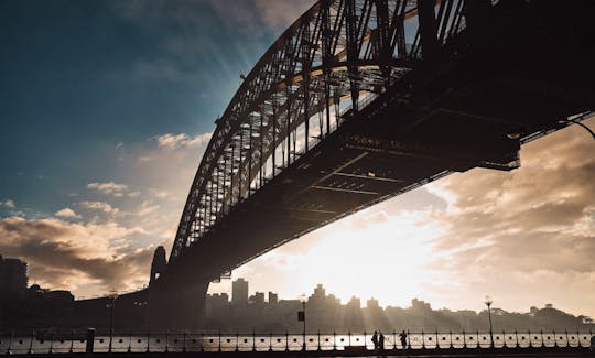 Sydney Harbour Bridge, nicknamed "The Coathanger"