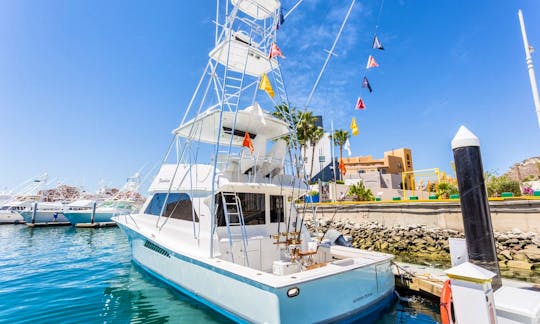 51' Feet Viking  Fearless Sport Fisherman Available for Fishing Charter in Baja California Sur, Mexico