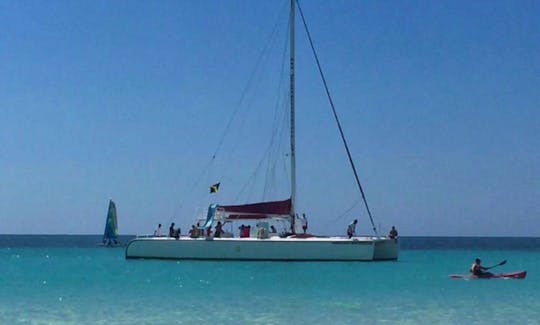 Private Catamaran Sail with Snorkeling in Negril, Jamaica