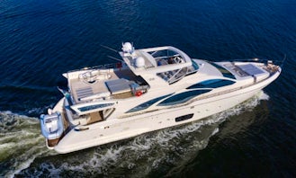 Experience this 5-Star Rated 95' Azimut Yacht