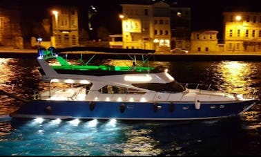 78' Princess Flybridge Motor Yacht Charter in İstanbul