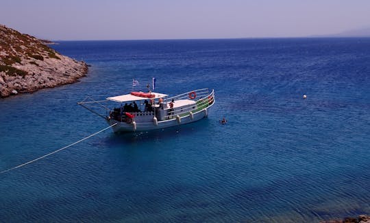 Private Boat Trip in Kos Island (max.12 persons) with awesome crew onboard!