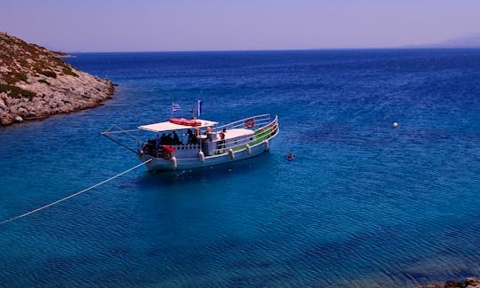 Private Boat Trip in Kos Island (max.12 persons) with awesome crew onboard!