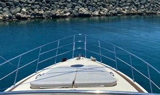 6 Person 'Black Pearl' Motor Yacht Rental in Pareklisia, Cyprus