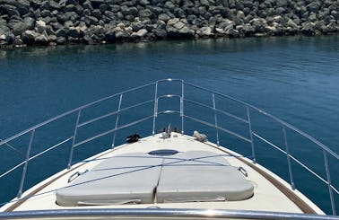 6 Person 'Black Pearl' Motor Yacht Rental in Pareklisia, Cyprus