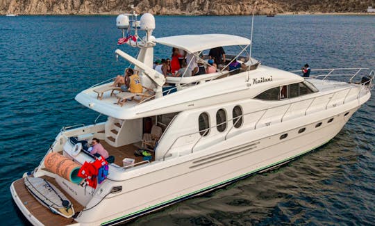 Charter 70ft Viking Power Mega Yacht in Baja California Sur, Mexico