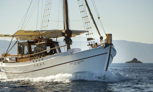 Spetses Private Day Trips On Board Traditional Wooden Kaiki